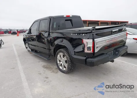 2017 Ford F-150 Limited z USA, uszkodzony, nr VIN 1FTEW1EG4HFC02980